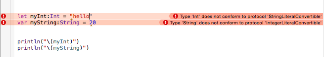 Type does not confirm to protocol error